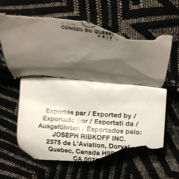 Joseph Ribkoff Black/Taupe Jacket - Picture 8 of 12